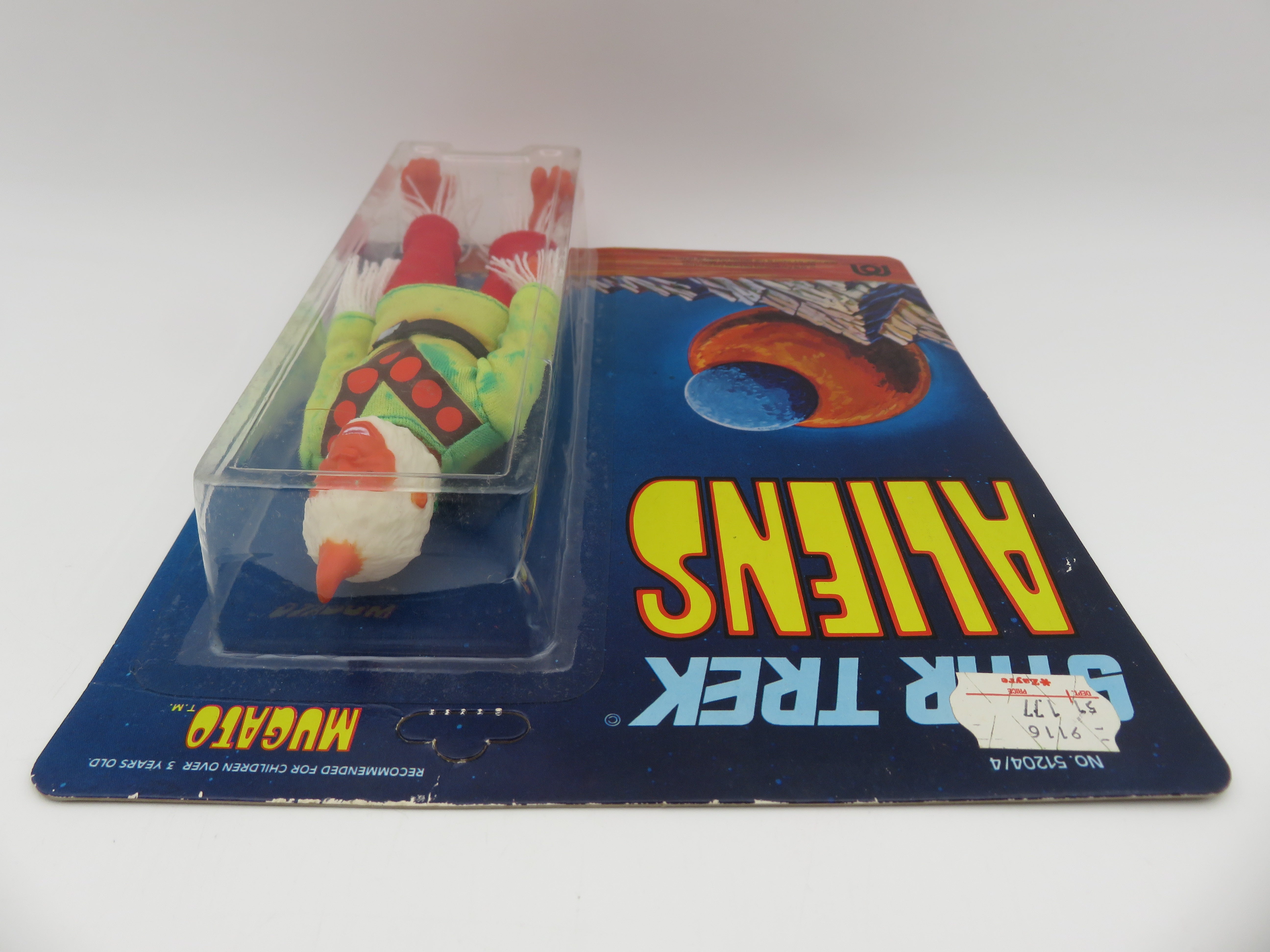 STAR TREK ALIENS Mugato 8" Action Figure - Mego Corp. (1976) Series 3 Vintage Toy